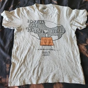 Peanuts Snoopy Uniqlo Tee